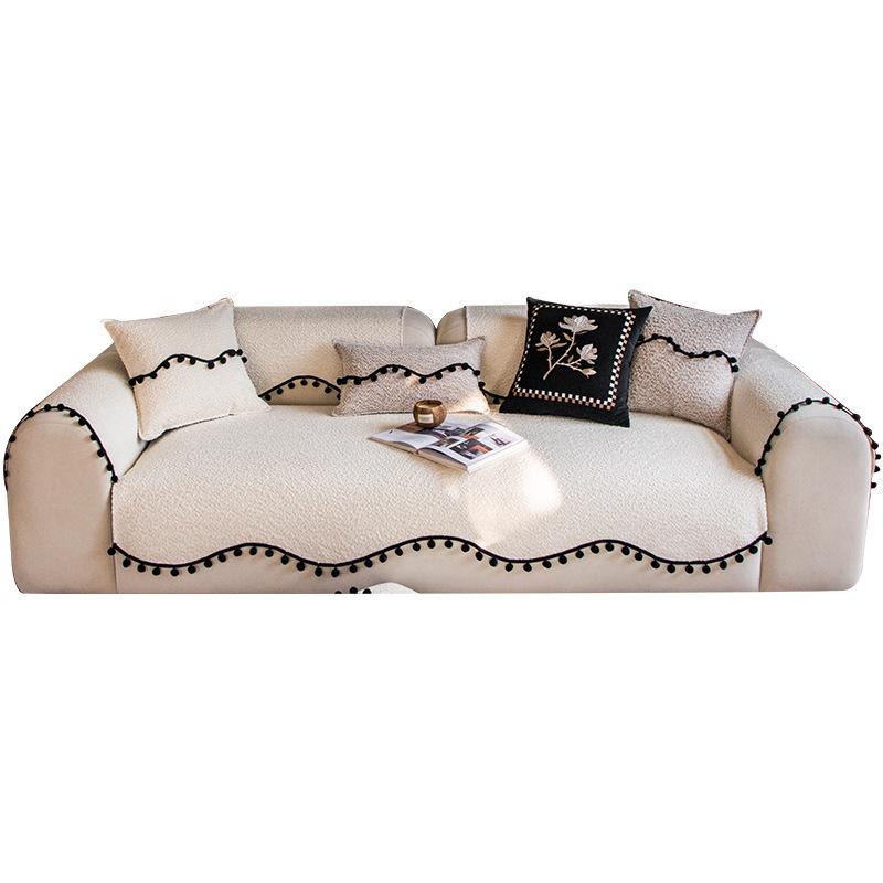 Cream Wind Special-Shaped Sofa Cushion Universal In All Seasons  New Sofa Cover High-End One-Piece Sofa Cushion