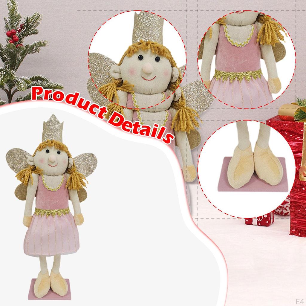 Doll Figure Decoration Figurine Toy Christmas Standing Decorations for Birthday