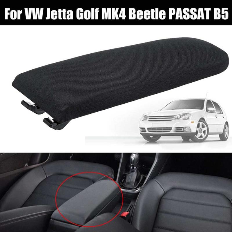 Car Center Arm Rest Lid Artificial PU Leather Armrest Cover Latch Fit For VW Jetta Golf 4 MK4 Bora Passat B5 Beetle Polo
