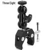 In-Stock Universal Metal Double Ball Head Mini Arm & Strong Crab Claw Clip Holder