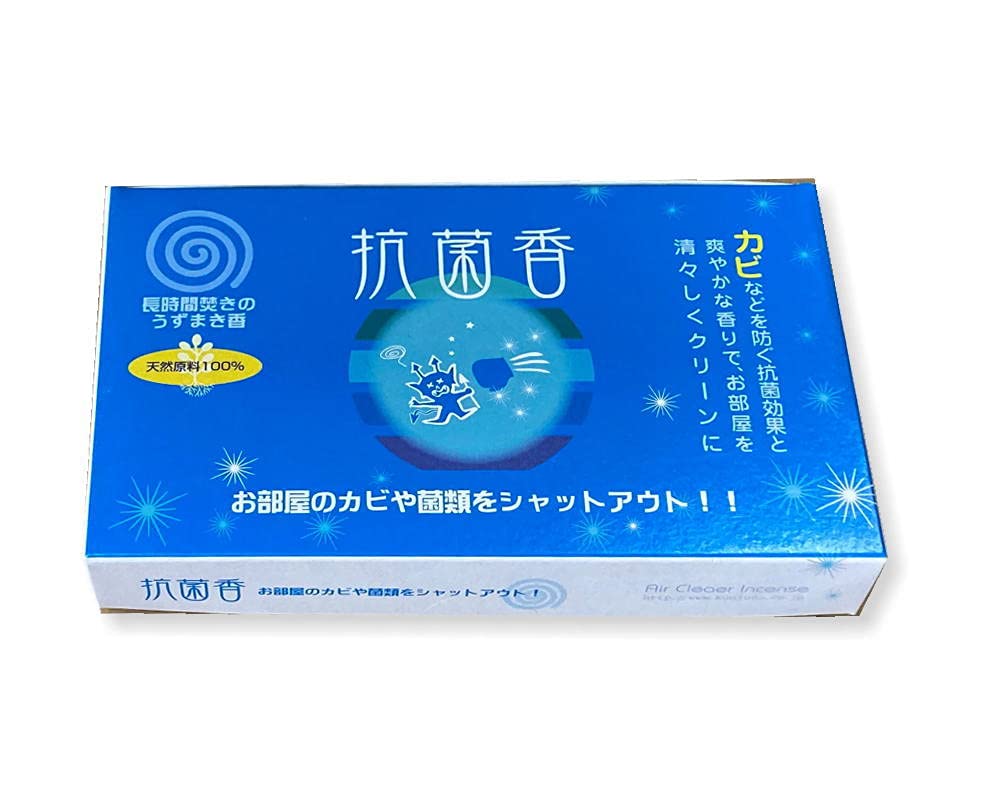 Kunjudo Incense Antibacterial Scent Spiral Shape