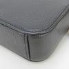 Used COACH Shoulder Bag Pochette 87734 Leather Black Mini