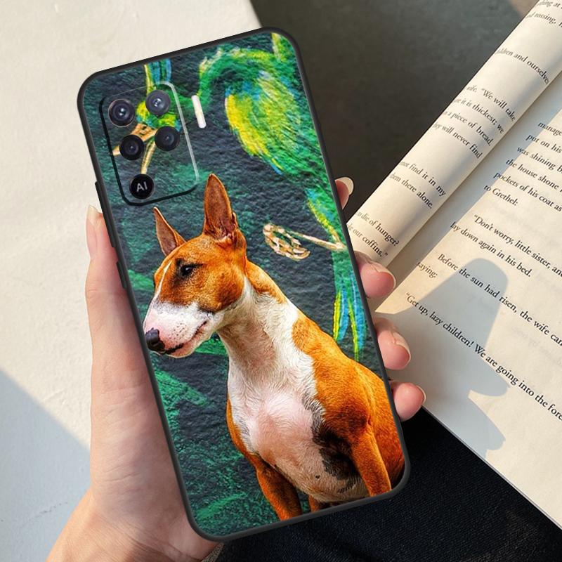 Bullterrier Bull Terrier Dog Case For Oppo A5 Pro A15 A16 A17 A57 A77 A94 A74 A54 A76 A96 A40 A60 A80 A18 A38 A58 A78 A98