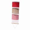 3Layer Design Hanging Storage Bag Cotton Linen Fabric Wardrobe Hanging Bag  Door Hanging