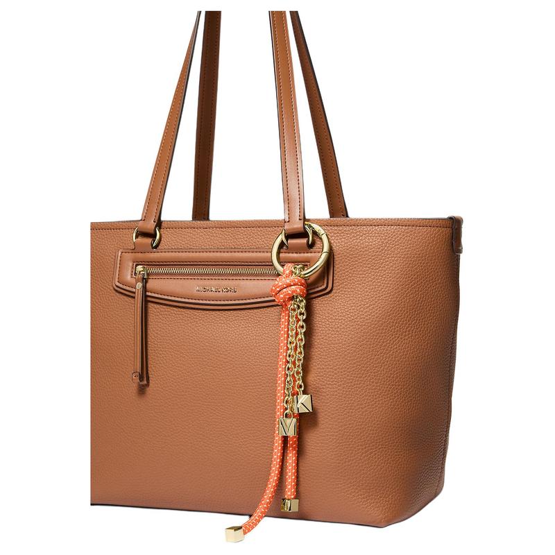 MICHAEL KORS Gold speckled rope bag charm polyester (polyester fiber) bag peripherals women's mimosa mimosa