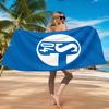 Toalha de Praia Estrela Brilhante do FC Schalke, Secagem Rápida, Fácil de Cuidar, Adequada tanto para Fitness quanto para Férias na Praia, Essencial Esportivo