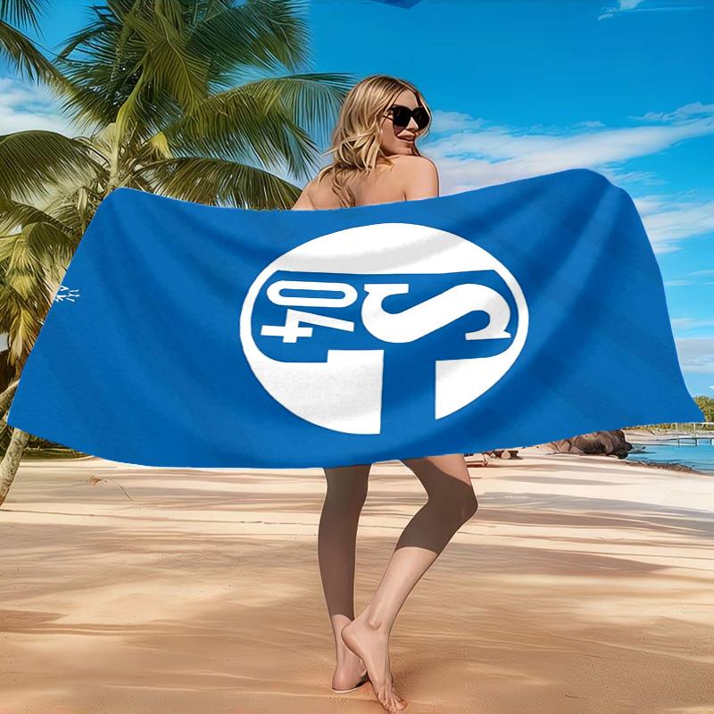 Toalha de Praia Estrela Brilhante do FC Schalke, Secagem Rápida, Fácil de Cuidar, Adequada tanto para Fitness quanto para Férias na Praia, Essencial Esportivo