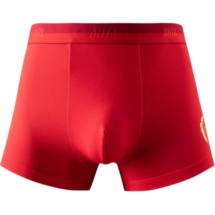 

Anta Good Things Happen Sports Sweat-Absorbing Printed Underwear Men Underwear Red Gold 192518974-3 2XL