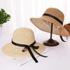 Summer Straw Hat for Women Large Wide Brim Foldable Beach Sun Hat Outdoor UV Protection Female Panama Cap Sombreros