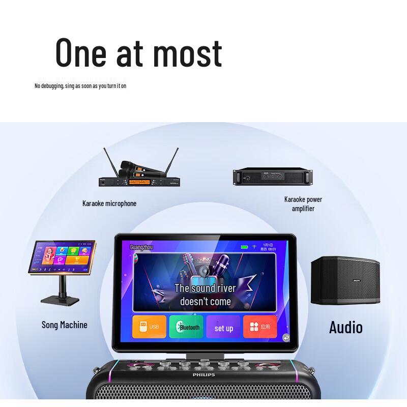 Philips SD211 Portable KTV Bluetooth Speaker System (CN Version)