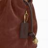 Coach Faye Suede With Smooth Leather Small Lucky Bag Crossbody Bag, Shoulder Bag Mini Women's Vintage Brown CDC42-IMYEF