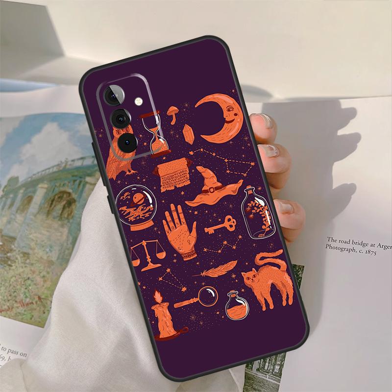 Mysterious Witch For Samsung Galaxy A52 A32 A22 A12 A51 A71 A73 A53 A33 A23 A13 A14 A24 A34 A54 Phone Case