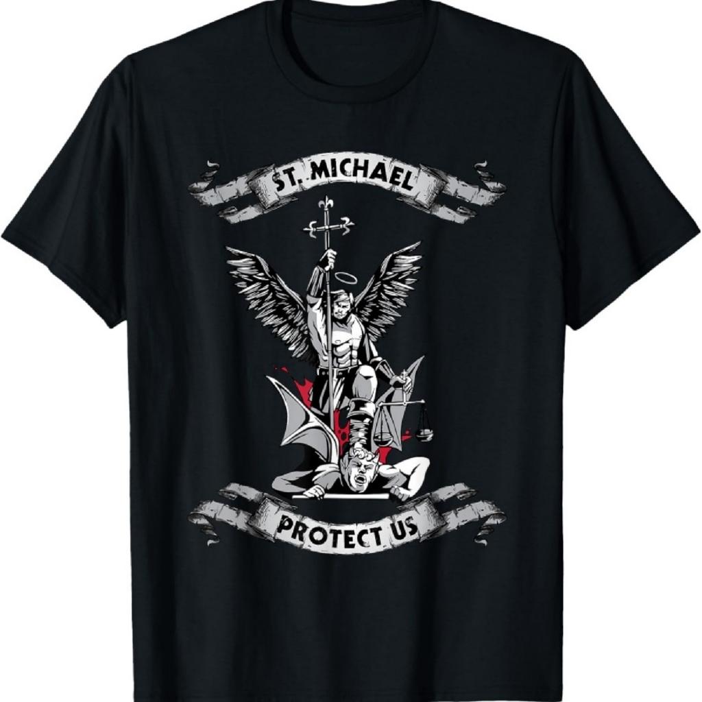 Erzengel Michael beschütze uns, verteidige uns T-Shirt