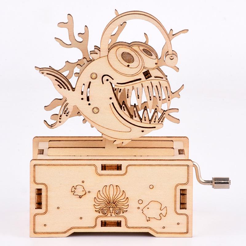 Kids' DIY 3D Wooden Puzzle Model