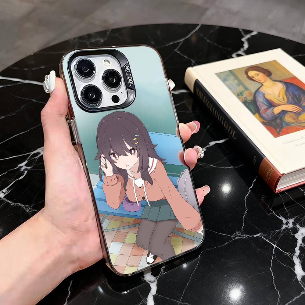 

Food for the Soul M-Mako K-Kawai Phone Case For iPhone 17,16,15,14,13,12,11 Plus,Pro Max,Colorful Silver Phone case Funda Cover iPhoneXSMAX