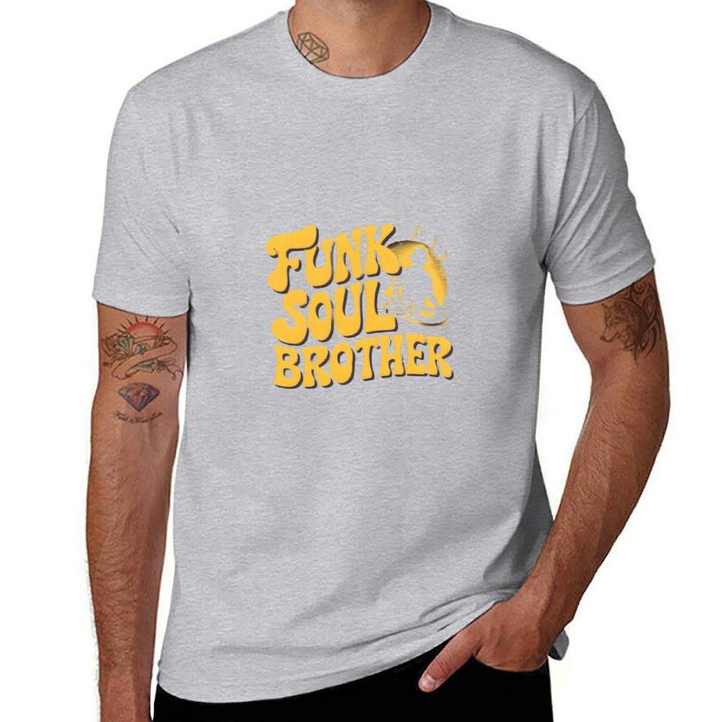 2025 nuova T-shirt tributo a Fatboy Slim Funk Soul Brother street wear anime vintage t-shirt uomo Comoda e di alta qualità