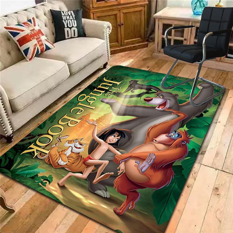 Jungle Tales Rug Floor Mat for Living Room or Bedroom Soft and Comfortable Carpet a Gift for Birthday and Holiday.DFF0925004