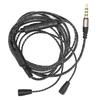 3.5mm Plug Braided Wire Headphone Replacement Cable for IE 8 IE 80 for Laptops