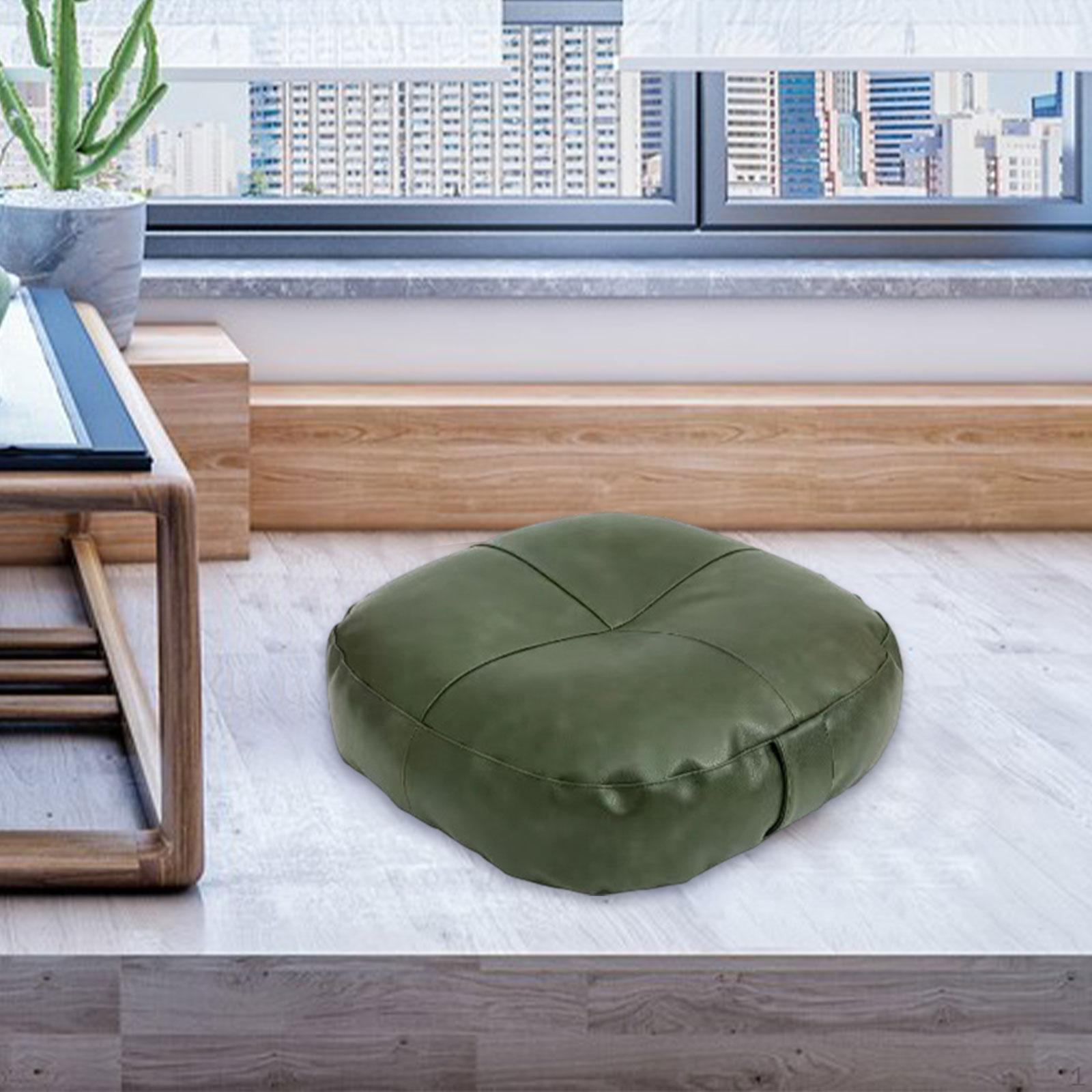 

Подушка для пола, подушка для стула, удобная, татами для патио на открытом воздухе для жизни зелёный