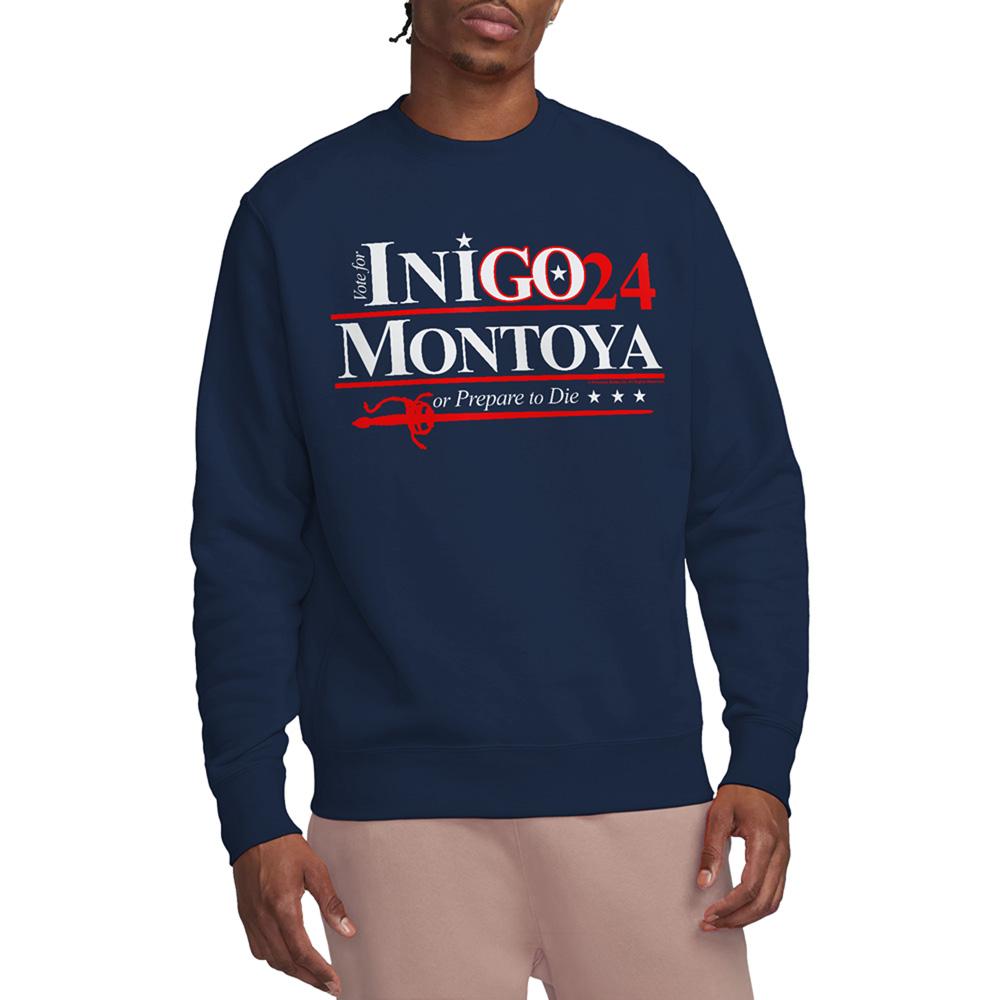 The Princess Bride Unisex Adult For President 24 Inigo Montoya Sweatshirt