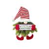 Christmas Wreath Needle Christmas Door Wreath Gnome For Window, Hanging Ornament Swedish Tomte Christmas Decorations Wreath For Room Window Porch