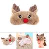 5 Colors Cute Animal Eye Cover Sleeping Mask Christmas Deer Winter Carton Nap Eye Shade Mask