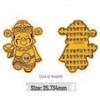 Pure Gold "Princess Luck" Phone Sticker – Wealth & Treasure Gold Leaf Design for Prosperity & Fortune