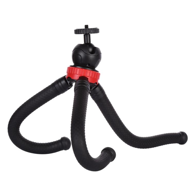 MZ305 Mini Octopus Flexible Tripod Holder with Ball Head for SLR Cameras, DJI / Insta360 / GoPro and Other Action Camera, Cellphone, Size:30cmx5cm