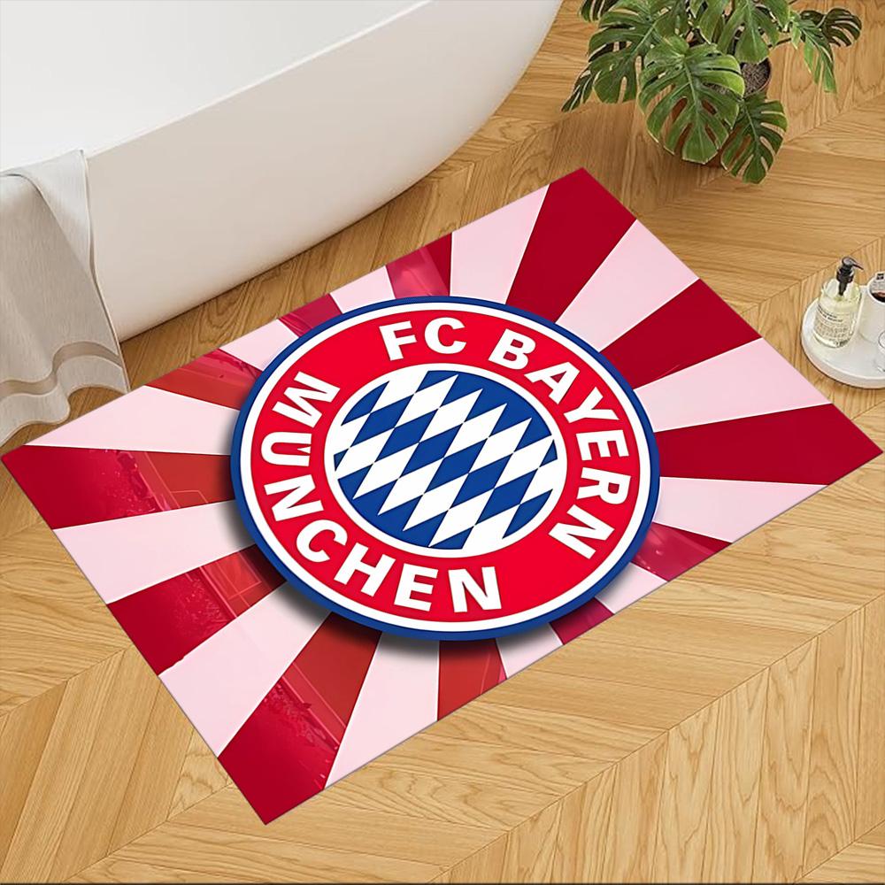 Bayern Munich Crest Area Rug Suitable for Dormitory Living Rooms Dining Room Study room Antislip Carpet Office home decor Wedding Party Gift