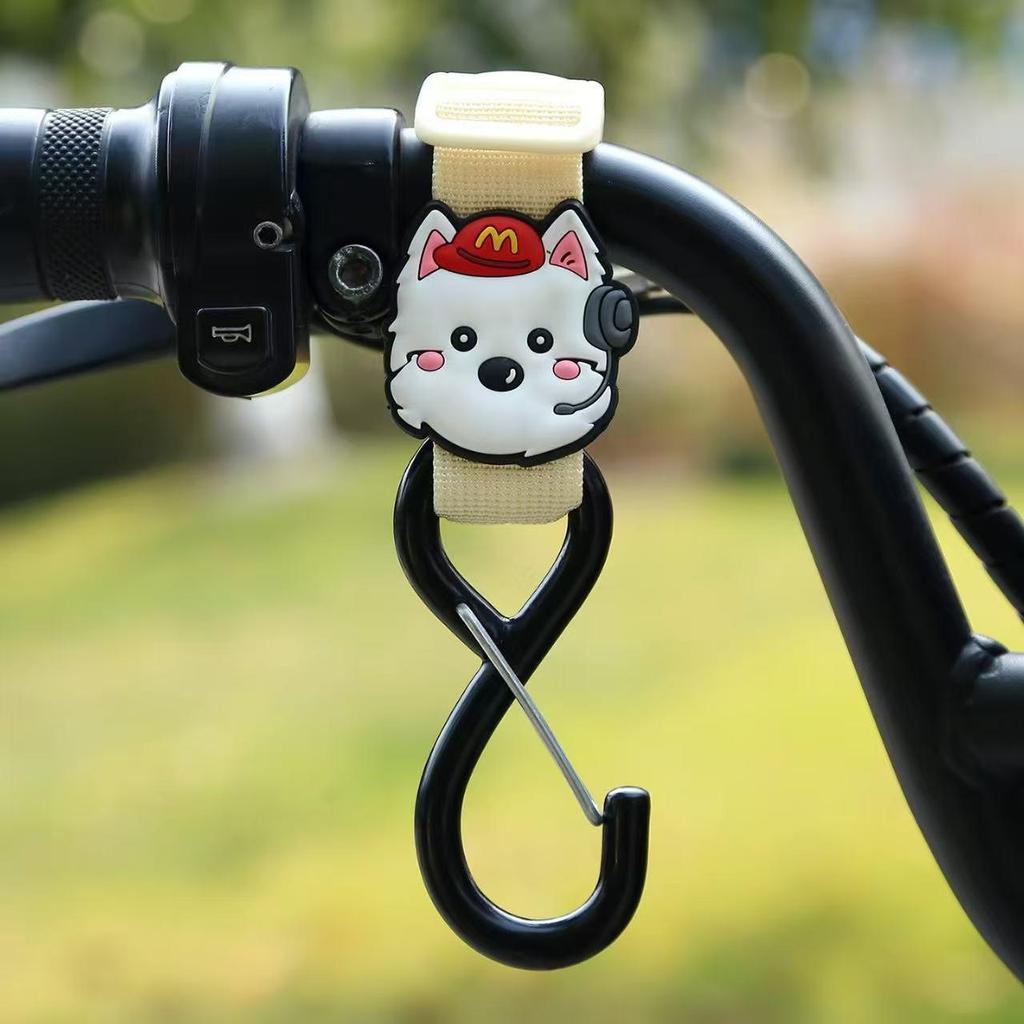 Cartoon Baby Stroller Nylon Front Hook for Electric Scooter