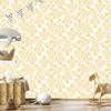 Cream Flowers Wallpaper, Small Detail for Living Room and Bedroom 50x1000