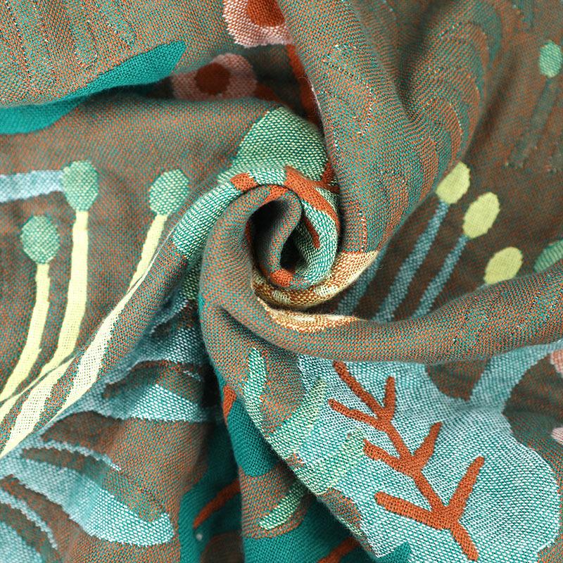 Sechslagige Baumwoll-Mull-Decke: 2022 Klimaanlagen-Sommerdecke, Büro-Überwurf, 150x200cm.