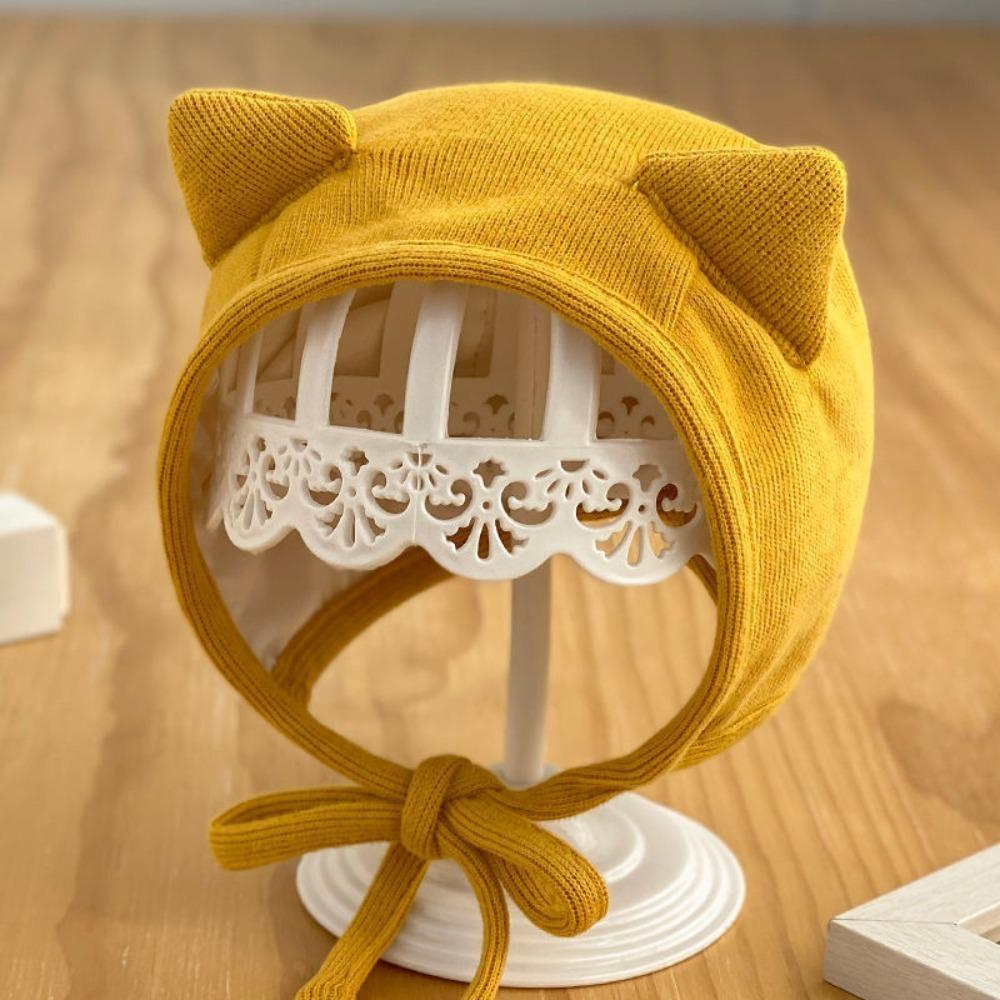 Infant Fashion Adorable Design Hat Ear Protection Headwear Newborn Headwear Cute Style Children's Accessories Boys Wear