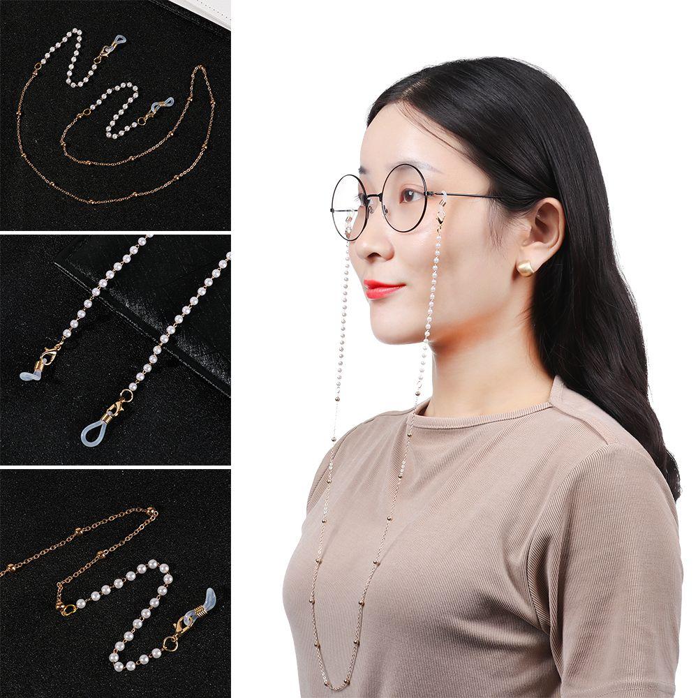 

Men Neck Strap Rope Pearl Beads Eyedress Lanyard Reading Glasses Glasses Chain Strap Cord Holder