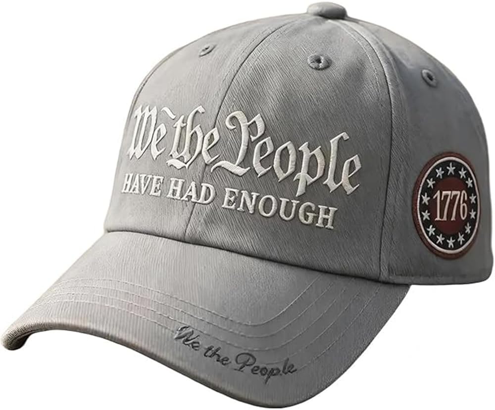 Vintage 250Th Anniversary Usa Hat We The People Have Had Enough Baseball Cap