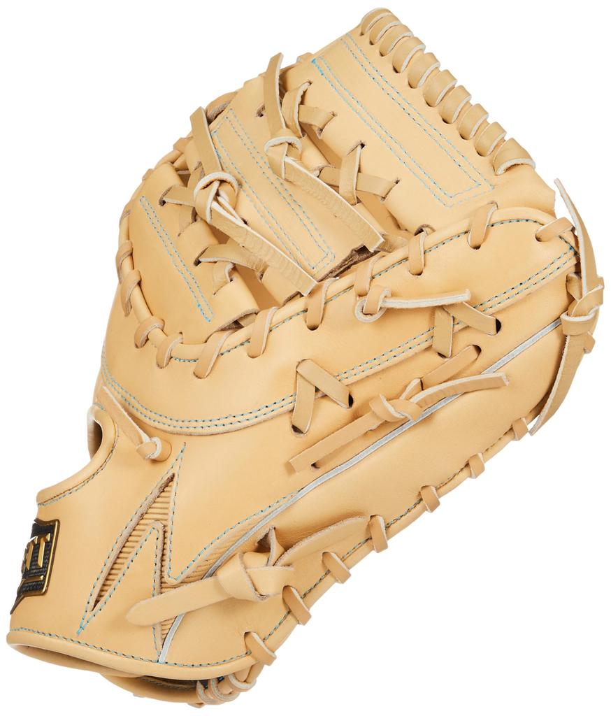 ZETT Softball First Mitt Zero One Stage for First Basemen Pastel Brown for Right Throwers BJFB71513S Boys' (3200)