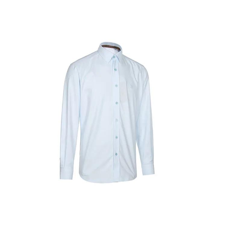 Burberry Shirts Men's Sky Blue Pointed Collar Moderate Other (Unisex) Shirts 80175521