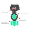 Heavy Duty Fan Pattern Sprayed Nozzles External Thread Connection Anti Leakage For Greenhouses Farming Equipment 10 Pack