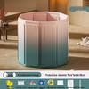 Portable Folding Bath Barrel for Adults & Children - PVC, No Installation Required
