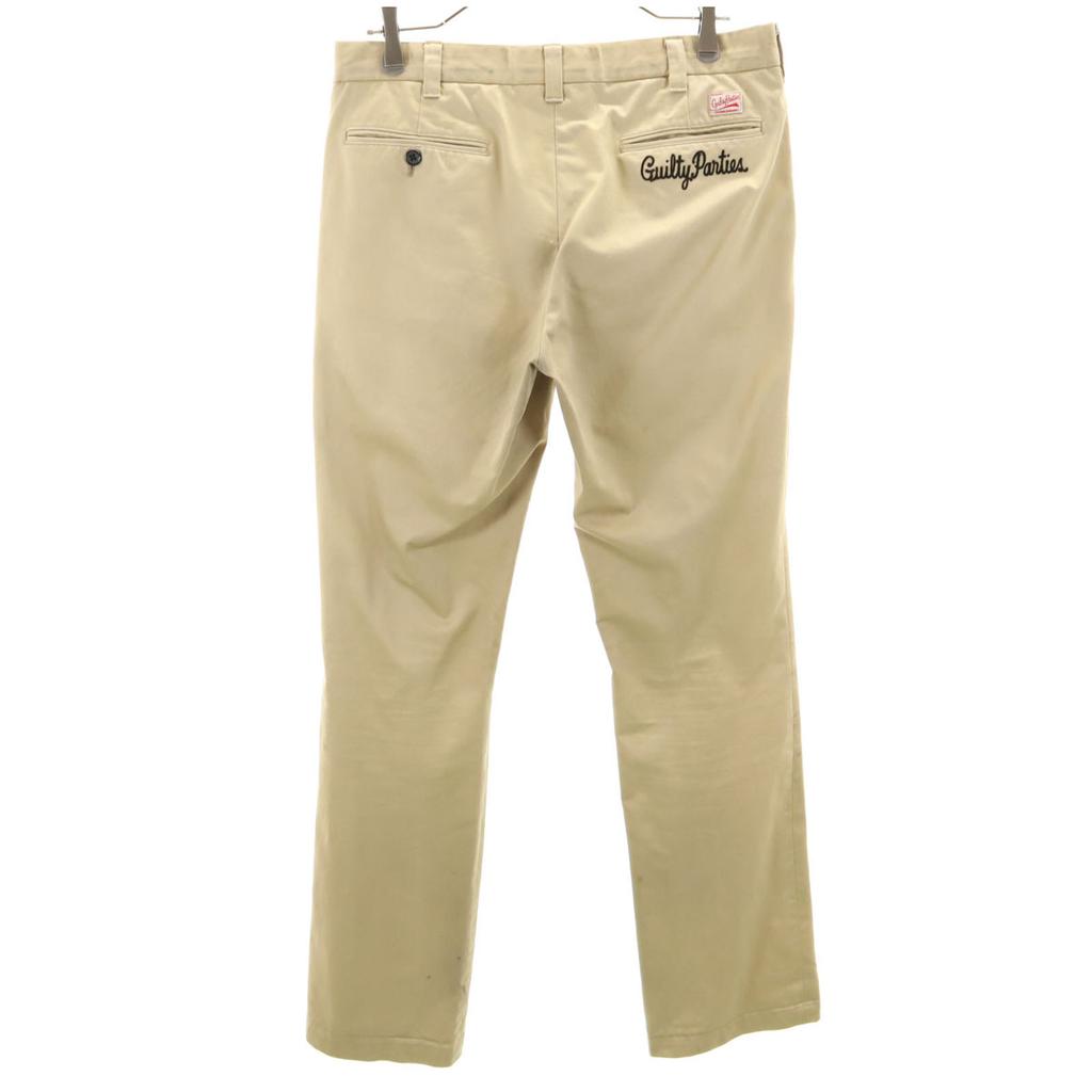 WACKO MARIA made in Japan Work pants L beige Men's Used
