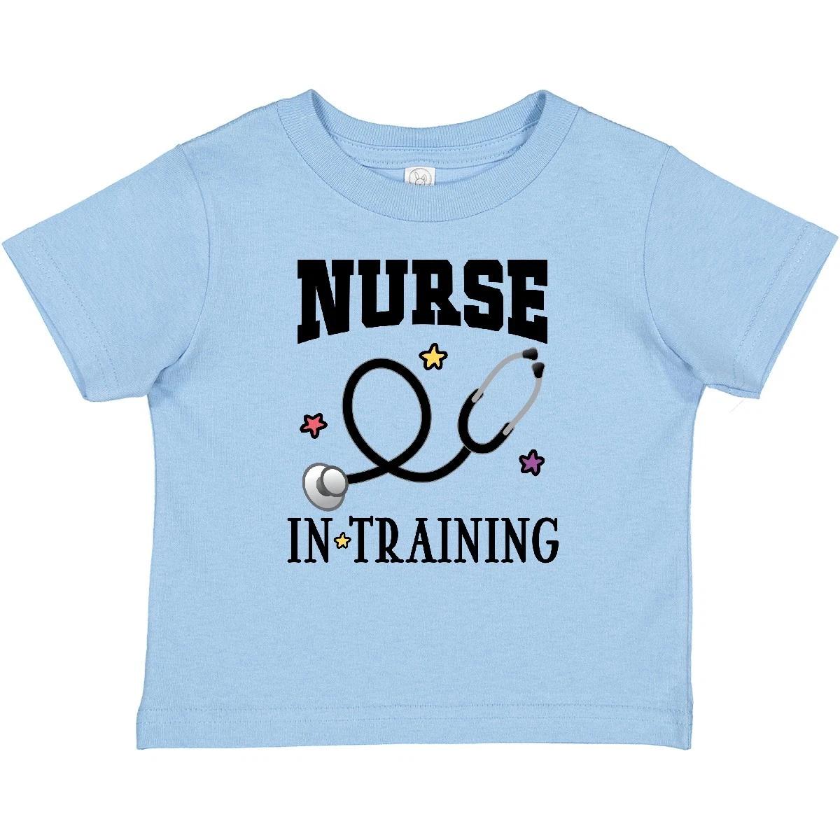 Inktastic Nurse In Training Nursing Gift Baby T-Shirt Future Childs Medical Kids 100