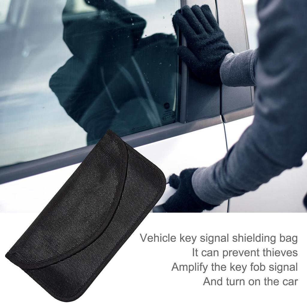 Signalblockierende Tasche Protec Handyhülle Signalblocker Hülle Käfig für schlüssellosen Schlüssel Strahlung Auto Privatsphäre Tasche Schlüsseltasche