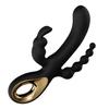 3 in 1 Rabbit Vibrator Women Dildo Sex Toys G-Spot Vaginal Orgasm Masturbator Anal Plug Clitoris Nipple Stimulator Adult Insert Masturbation Supplies