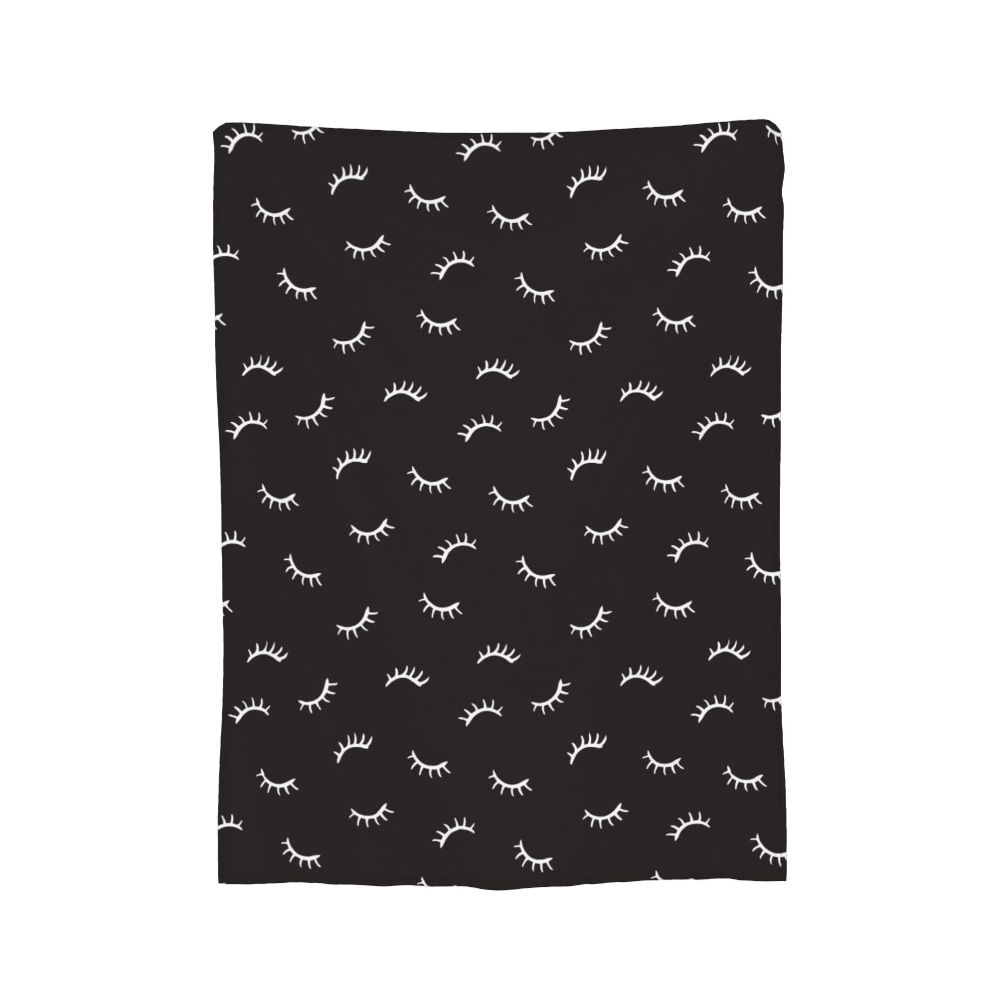 Мультяшные ресницы в горошек Плед Флис Весна Осень Портативный легкий плед для кровати Путешествия Покрывало 30x40in