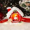 Two Style Night Lamp Battery Powered Compact Cartoon Cute Santa Shaped Claus