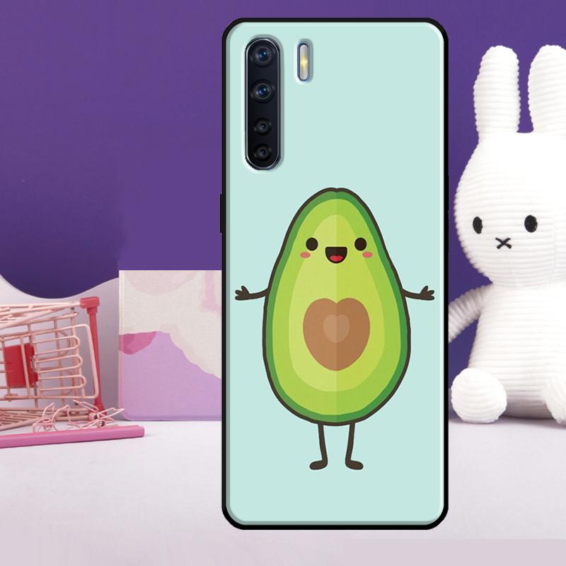 Lovely Avocado Case For Oppo A5 Pro A15 A17 A57 A77 A18 A38 A58 A78 A98 A94 A74 A54 A40 A60 A80 A16 A76 A96