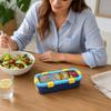 Leak- Microwave- Bento Box for Adults, Portable Lunch Container for School and Travel