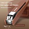 8pcs Stainless Steel Nail Clipper Set, Including a Beautiful Storage Box and Anti-splash Nail Clippers