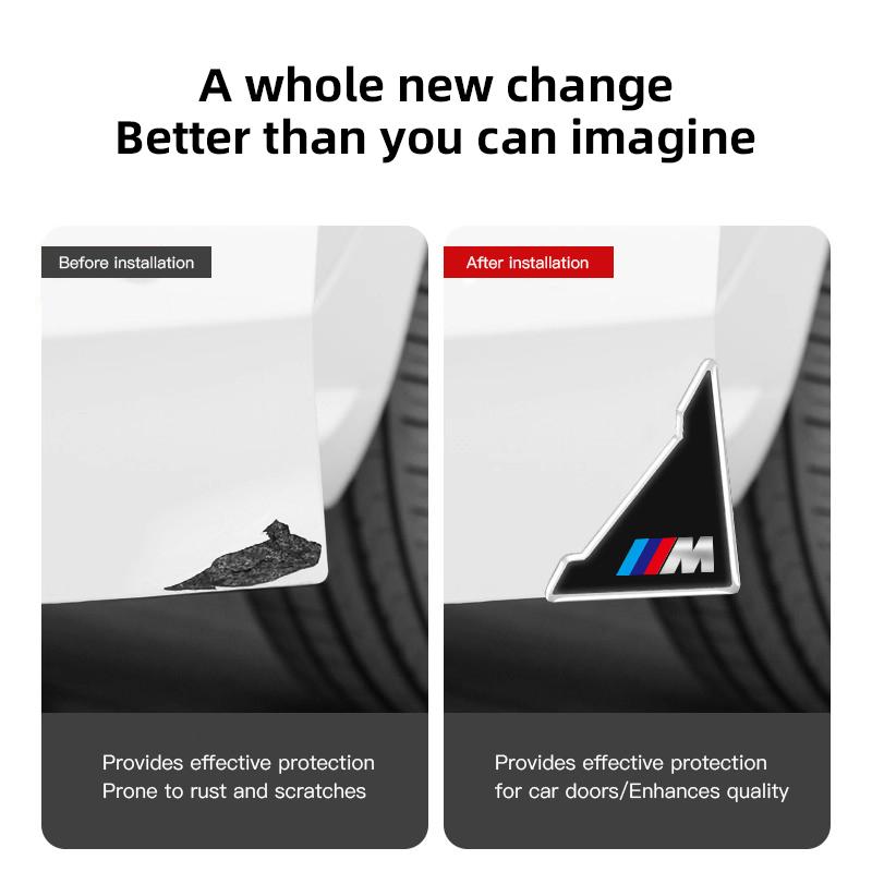 For BMW M X1 X3 Car Door Corner Guard Sticker Anti‑Collision Anti‑Scratch Protective Accessory For BMW G80 G06 G07 G42 G14 G15 G16 F82 F20 F21 M