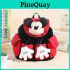 Mickey Mouse Plush Backpack Large Capacity Animal Cartoon Shoulder Bag For Kids